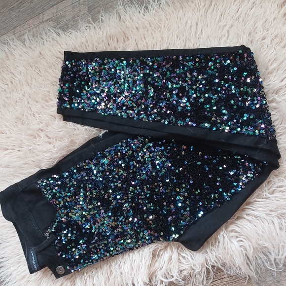 Sparkly sequined jeans - Picture 15 of 16